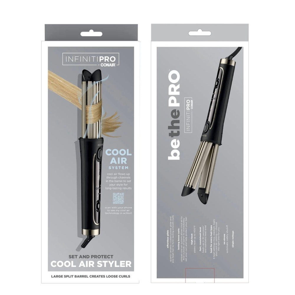 BRAND NEW confit infinity pro cool air styler!